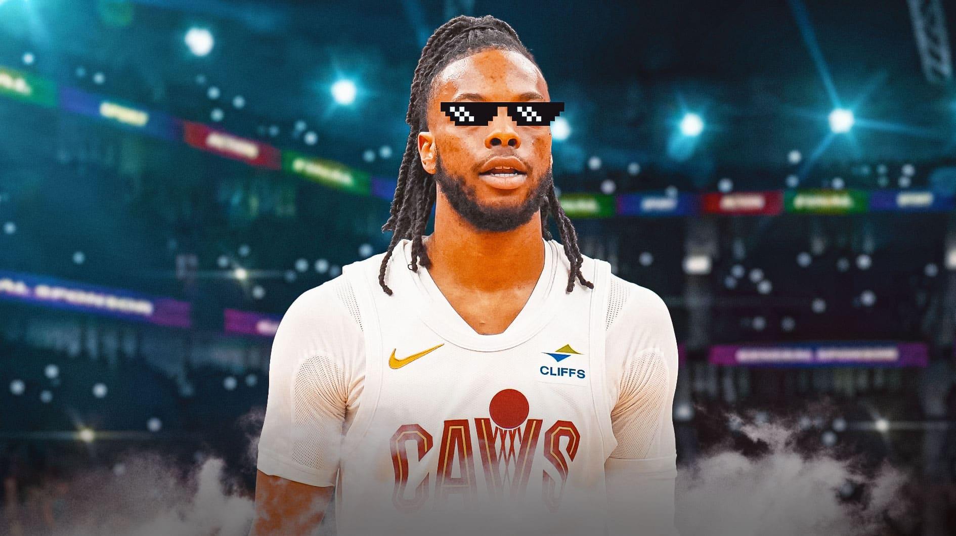 Darius Garland (Cavs) wearing deal with it shades